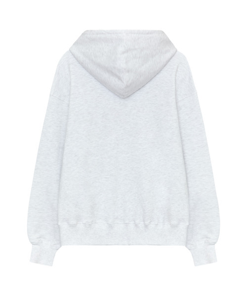 ITZAVIBE(イッザバイブ)の「RIBBON LOGO HOODIE - LIGHT GRAY(パーカー・レディース・その他・SMALL/MEDIUM/LARGE)」の3枚目の写真