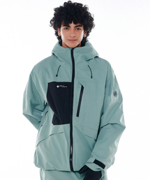 DOLL OUTERWEAR（ドラ アウターウェア）の「2425 クラロ ボードウェアジャケット グリーン 男女共用（ナイロンジャケット）」