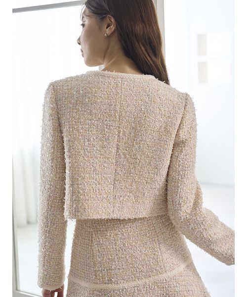 ツイードジャケット（ノーカラージャケット）｜SNIDEL（スナイデル）の