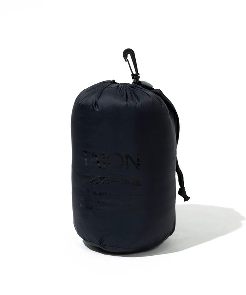 TAION(タイオン)の「TAION/タイオン MILITARY V-NECK W-ZIP DOWN VEST(SOFT SHELL)(ダウンベスト・メンズ・ブラック/セージグリーン・XX-LARGE/X-LARGE/LARGE)」の14枚目の写真