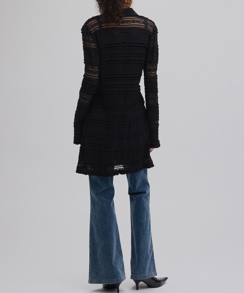 Ameri(アメリ)の「UND MIGNON LACE TUNIC TOP(シャツ/ブラウス・レディース・グリーン/オフホワイト/ブラック・FREE)」の20枚目の写真