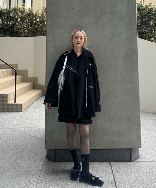 Ameri(アメリ)の「UND MIGNON LACE TUNIC TOP(シャツ/ブラウス・レディース・グリーン/オフホワイト/ブラック・FREE)」の11枚目の写真