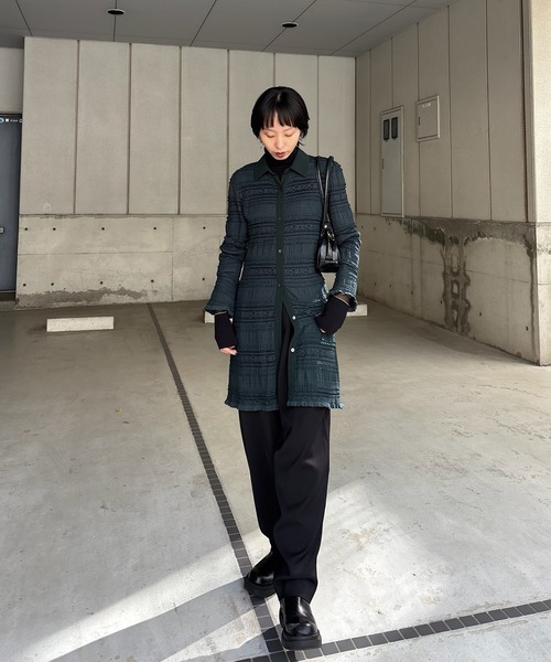 Ameri(アメリ)の「UND MIGNON LACE TUNIC TOP(シャツ/ブラウス・レディース・グリーン/オフホワイト/ブラック・FREE)」の15枚目の写真