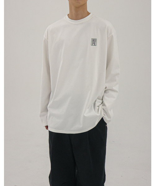 THESTORI（ザ・ストリ）の「[8数] ホープヘビー長袖Tシャツ (オフホワイト)（Tシャツ/カットソー・メンズ・その他・1(M)/2(L)/3(XL)）」の2枚目の写真