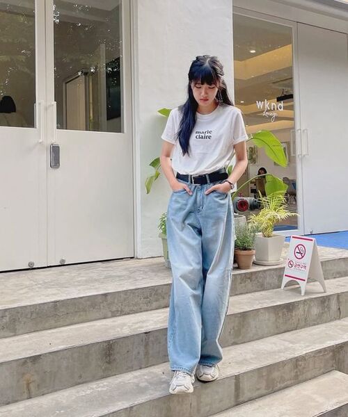 REFLYPERKY(リフライパーキー)の「LA8507 アメイズフロー ワイドデニム (オーシャンフォグ)(デニムパンツ・メンズ・その他・SMALL/X-SMALL/L(32)/M(30)/XL(34))」の11枚目の写真