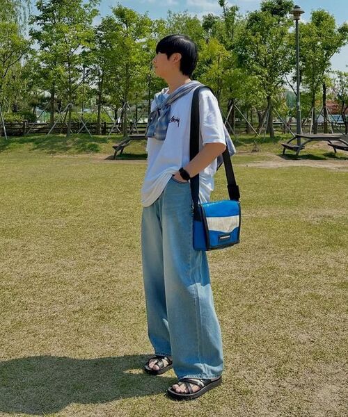REFLYPERKY(リフライパーキー)の「LA8507 アメイズフロー ワイドデニム (オーシャンフォグ)(デニムパンツ・メンズ・その他・SMALL/X-SMALL/L(32)/M(30)/XL(34))」の14枚目の写真