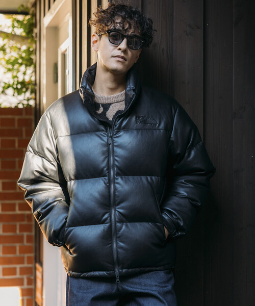 セール】FIRST DOWN/ファーストダウン 別注 PU バブルダウン（ダウン