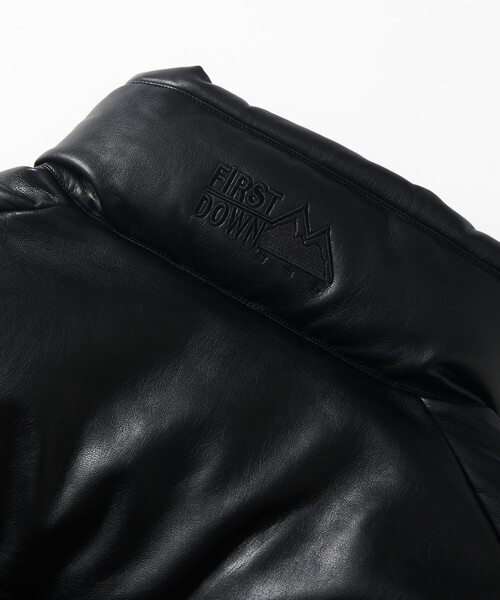 FIRST DOWN（ファーストダウン）の「FIRST DOWN/ファーストダウン 別注 PU バブルダウン（ダウンジャケット/コート・メンズ・ブラック・LARGE/MEDIUM/SMALL）」の14枚目の写真