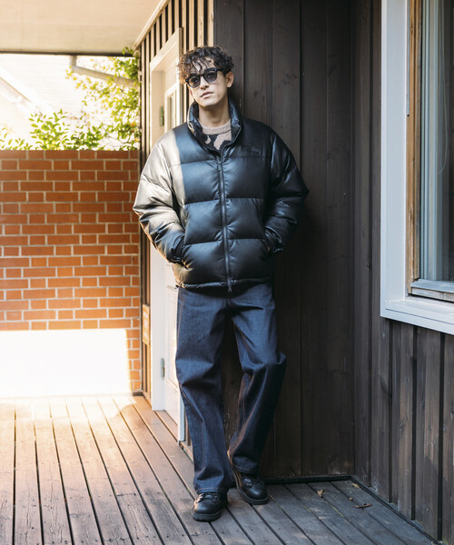 FIRST DOWN（ファーストダウン）の「FIRST DOWN/ファーストダウン 別注 PU バブルダウン（ダウンジャケット/コート・メンズ・ブラック・LARGE/MEDIUM/SMALL）」の15枚目の写真