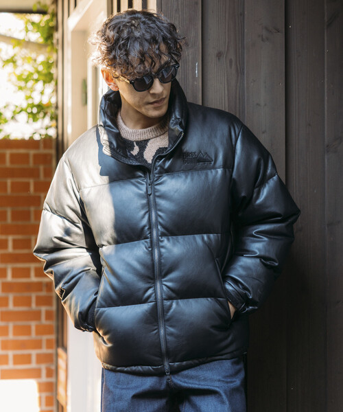 FIRST DOWN（ファーストダウン）の「FIRST DOWN/ファーストダウン 別注 PU バブルダウン（ダウンジャケット/コート・メンズ・ブラック・LARGE/MEDIUM/SMALL）」の17枚目の写真