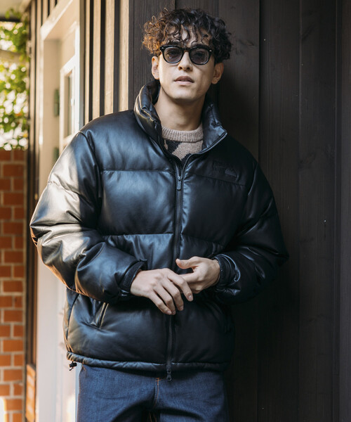 FIRST DOWN（ファーストダウン）の「FIRST DOWN/ファーストダウン 別注 PU バブルダウン（ダウンジャケット/コート・メンズ・ブラック・LARGE/MEDIUM/SMALL）」の18枚目の写真