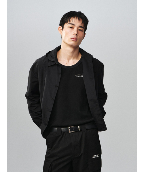 KIJUN MEN(キジュンメンズ)の「Hoodie Shirt Black(ナイロンジャケット・メンズ・その他・MEDIUM/LARGE)」の2枚目の写真