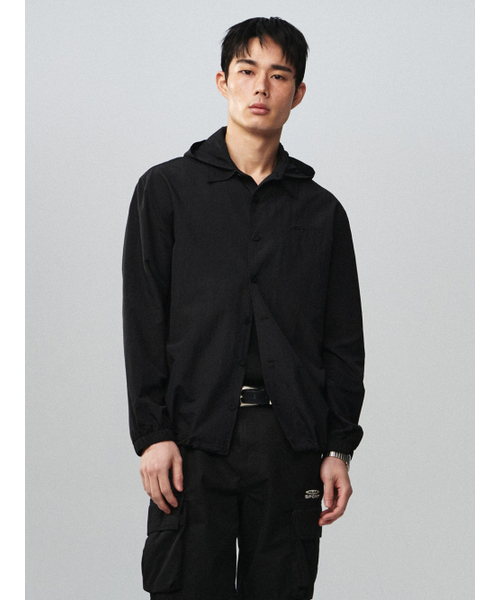 KIJUN MEN(キジュンメンズ)の「Hoodie Shirt Black(ナイロンジャケット・メンズ・その他・MEDIUM/LARGE)」の3枚目の写真