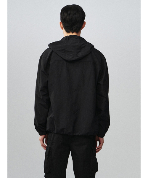 KIJUN MEN(キジュンメンズ)の「Hoodie Shirt Black(ナイロンジャケット・メンズ・その他・MEDIUM/LARGE)」の4枚目の写真