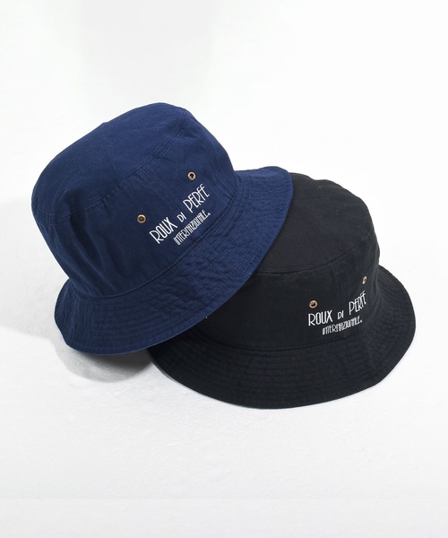 ROUXDI PERFE ルゥディパフィー]ロゴ刺繍入りバケットハット（ハット
