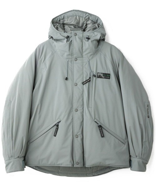 WILD THINGS(ワイルドシングス)の「WILD THINGS MAKALU JACKET(ワイルドシングス マカル ジャケット)(ダウンジャケット/コート・メンズ・グレー系/ブラック・MEDIUM/LARGE)」の3枚目の写真