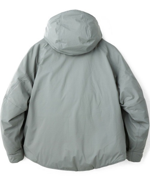 WILD THINGS(ワイルドシングス)の「WILD THINGS MAKALU JACKET(ワイルドシングス マカル ジャケット)(ダウンジャケット/コート・メンズ・グレー系/ブラック・MEDIUM/LARGE)」の4枚目の写真