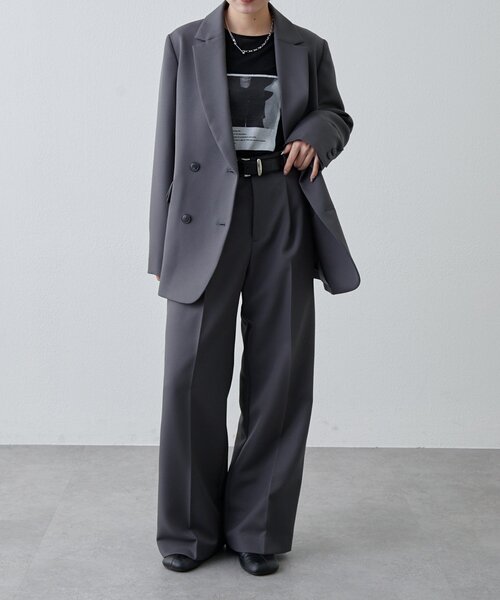 Lui's(ルイス)の「シアーフォトコンパクトロンT(Tシャツ/カットソー・レディース・オフホワイト/ブラック・FREE)」の22枚目の写真