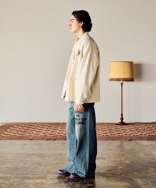 niko and JEANS] EMBROIDERED DENIM JACKET（デニムジャケット