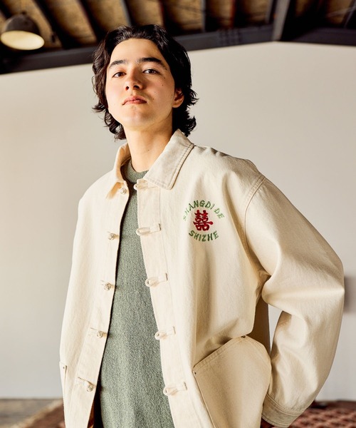 niko and JEANS] EMBROIDERED DENIM JACKET（デニムジャケット