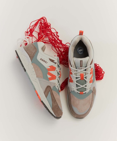 KARHU(カルフ)の「KARHU / “FUSION 2.0” スニーカー(スニーカー・レディース・ベージュ系・6/5/7)」の2枚目の写真