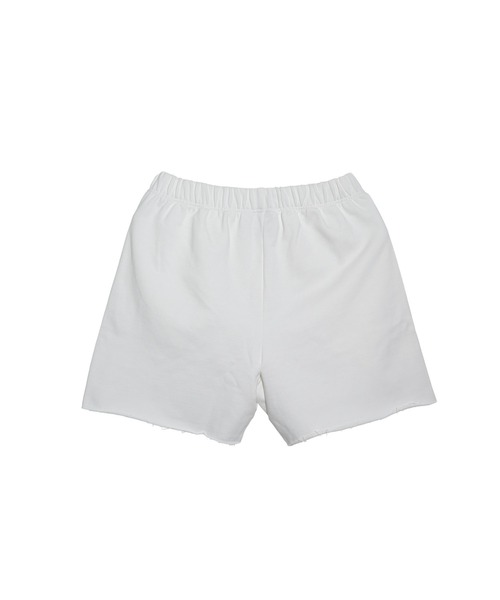 NISHIMOTO IS THE MOUTH(ニシモト イズ ザ マウス)の「WIDE SWEAT SHORTS | NISHIMOTO IS THE MOUTH(スウェットパンツ・メンズ・ホワイト/ブラック・L/XL/S/M)」の8枚目の写真