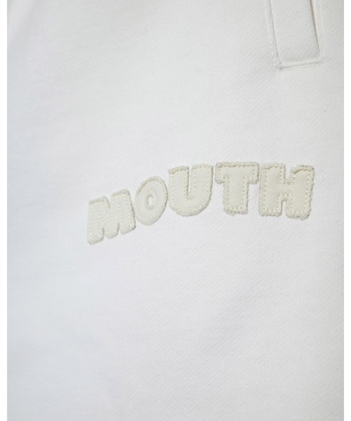 NISHIMOTO IS THE MOUTH(ニシモト イズ ザ マウス)の「WIDE SWEAT SHORTS | NISHIMOTO IS THE MOUTH(スウェットパンツ・メンズ・ホワイト/ブラック・L/XL/S/M)」の6枚目の写真