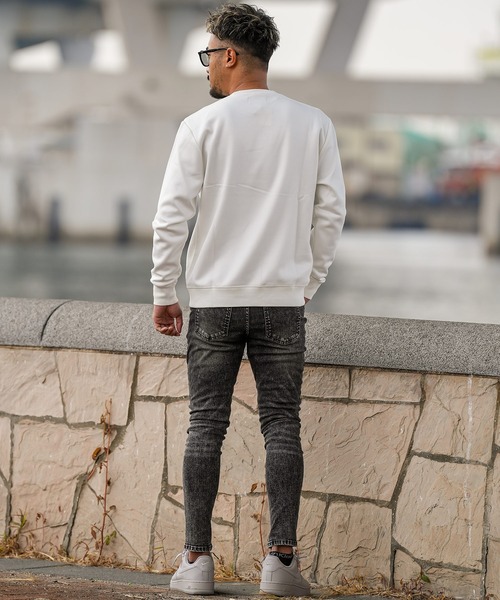 adamsJUGGLER(アダムスジャグラー)の「RTEGエストレラスウェットプル(スウェット・メンズ・ホワイト/ブラック・S/M/L/XL)」の9枚目の写真