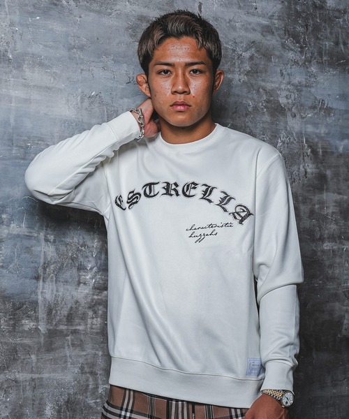 adamsJUGGLER(アダムスジャグラー)の「RTEGエストレラスウェットプル(スウェット・メンズ・ホワイト/ブラック・S/M/L/XL)」の11枚目の写真