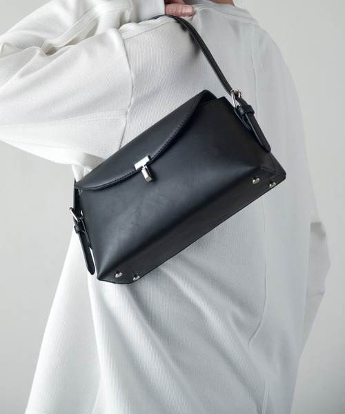 Lui's（ルイス）の「スムースハンドルバッグ（ハンドバッグ・メンズ・ブラック・FREE）」の8枚目の写真