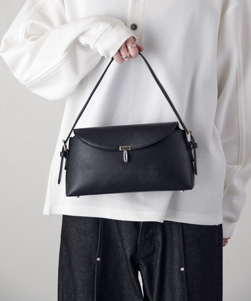 Lui's（ルイス）の「スムースハンドルバッグ（ハンドバッグ・メンズ・ブラック・FREE）」の9枚目の写真
