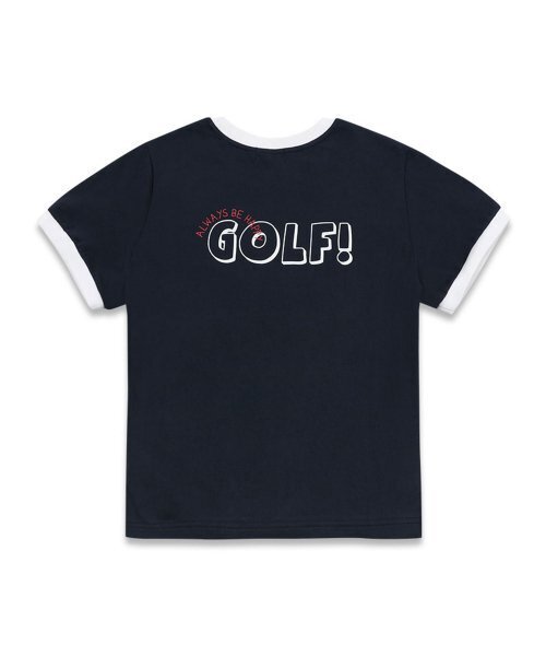 MACKY(マッキー)の「ゴルフ配色半袖Tシャツネイビー(Tシャツ/カットソー・レディース・その他・1)」の3枚目の写真