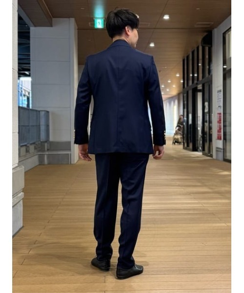 Perfect Suit FActory（パーフェクトスーツファクトリー）の「アニメ『ジョジョの奇妙な冒険 スターダストクルセイダース』セットアップジャケット【空条承太郎】（スーツジャケット・メンズ・ネイビー・SS/S/M/L/LL/3L）」の7枚目の写真