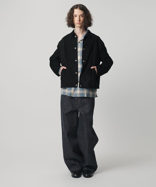 MONKEY TIME（モンキータイム）の「リジッド ネップ デニム バギー パンツ（デニムパンツ・メンズ・ネイビー・L/M/S）」の12枚目の写真