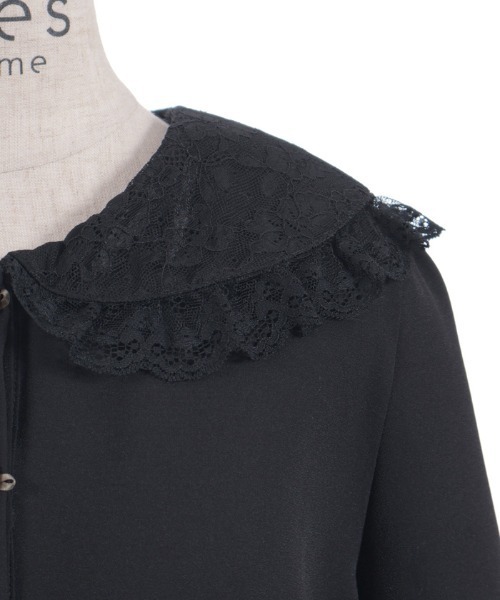 axes femme(アクシーズファム)の「レース襟ブラウス(シャツ/ブラウス・レディース・ブラック/ホワイト/ブラウン・FREE)」の21枚目の写真