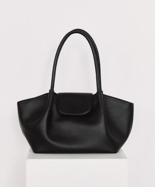 Auntie Rosa Holiday（アンティローザホリデー）の「【arholiday.standard】フェイクレザーフラップトートバック（トートバッグ・レディース・ブラウン/ブラック・FREE）」の19枚目の写真