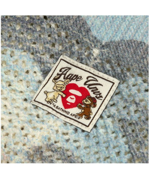 AAPE BY A BATHING APE（エーエイプバイアベイシングエイプ）の「AAPE ZIP UP KNIT HOODIE（ニット/セーター・レディース・ピンク系その他/グレー系その他7・XX-SMALL/X-SMALL）」の10枚目の写真