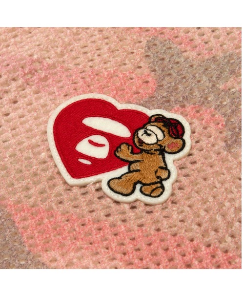 AAPE BY A BATHING APE（エーエイプバイアベイシングエイプ）の「AAPE ZIP UP KNIT HOODIE（ニット/セーター・レディース・ピンク系その他/グレー系その他7・XX-SMALL/X-SMALL）」の4枚目の写真