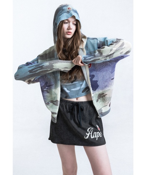 AAPE ZIP UP KNIT HOODIE | AAPE.JP