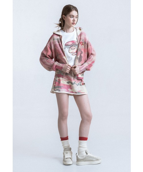 AAPE ZIP UP KNIT HOODIE | AAPE.JP