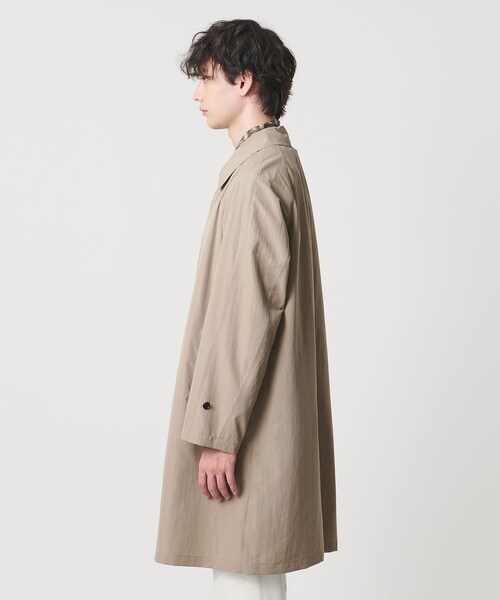 UNITED ARROWS(ユナイテッドアローズ)の「ポリエステル タフタ パッカブル ライト バルマカーンコート 撥水(ステンカラーコート・メンズ・ネイビー/ベージュ・XL/M/S/L)」の21枚目の写真