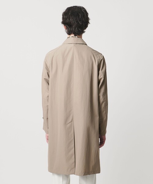 UNITED ARROWS(ユナイテッドアローズ)の「ポリエステル タフタ パッカブル ライト バルマカーンコート 撥水(ステンカラーコート・メンズ・ネイビー/ベージュ・XL/M/S/L)」の22枚目の写真