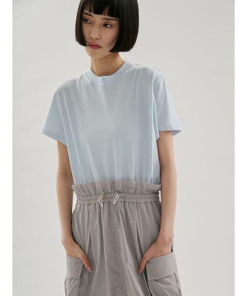 emmi(エミ)の「カットドッキングワンピース/撥水(ワンピース・レディース・ブルー/ブラック/ベージュ/ホワイト・1/0)」の8枚目の写真