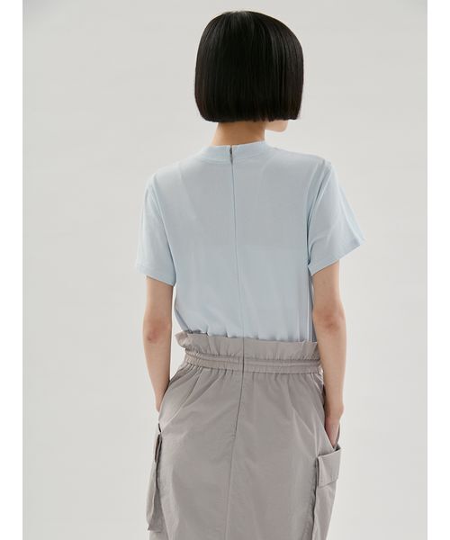 emmi(エミ)の「カットドッキングワンピース/撥水(ワンピース・レディース・ブルー/ブラック/ベージュ/ホワイト・1/0)」の10枚目の写真