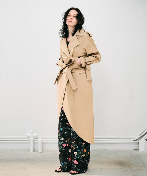 NOISE MAKER（ノイズメーカー）の「2WAYトレンチコート（トレンチコート・レディース・ネイビー/ベージュ・38/36）」の3枚目の写真