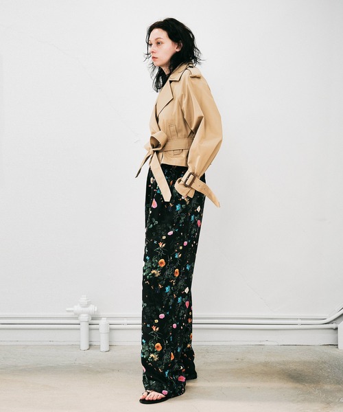 NOISE MAKER（ノイズメーカー）の「2WAYトレンチコート（トレンチコート・レディース・ネイビー/ベージュ・38/36）」の4枚目の写真