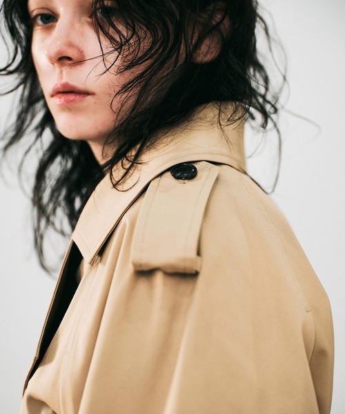 NOISE MAKER（ノイズメーカー）の「2WAYトレンチコート（トレンチコート・レディース・ネイビー/ベージュ・38/36）」の20枚目の写真