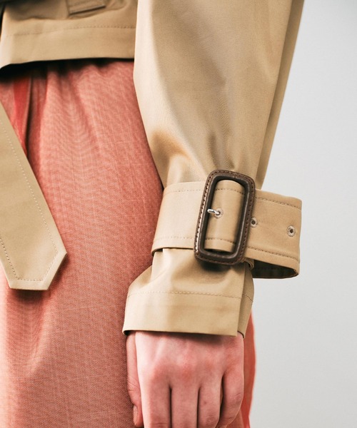 NOISE MAKER（ノイズメーカー）の「2WAYトレンチコート（トレンチコート・レディース・ネイビー/ベージュ・38/36）」の21枚目の写真