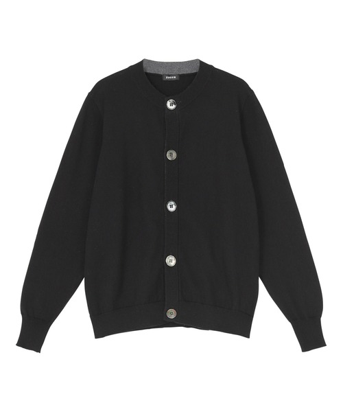 ZUCCa(ズッカ)の「COTTON CASHMERE KNIT / S(カーディガン/ボレロ・レディース・ライトグリーン/ブラック/グレー・M size)」の2枚目の写真