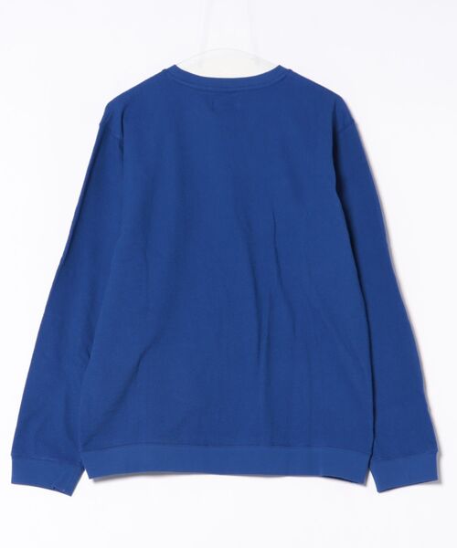 BANKS（バンクス）の「CREW / BANKS JOURNAL(バンクスジャーナル)スタンダードシルエットプリント長袖クルーネックスウェットトレーナ（スウェット・メンズ・ブルー・MEDIUM/LARGE）」の2枚目の写真